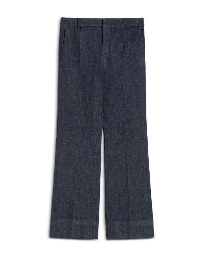 Denim Flare Pants