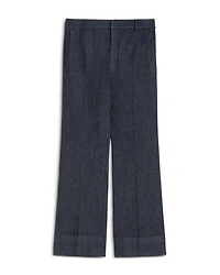 Denim Flare Pants