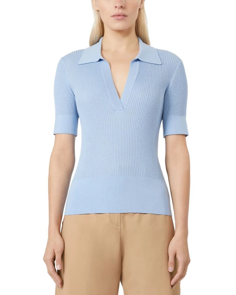 1 Uberta Embellished Polo Top