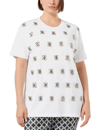 1A Uscita Reed Embellished Tee