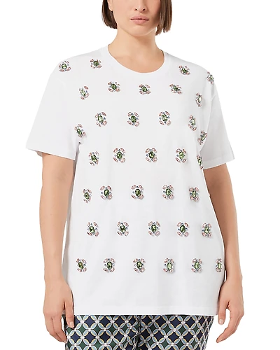 Marina Rinaldi 1A Uscita Reed Embellished Tee