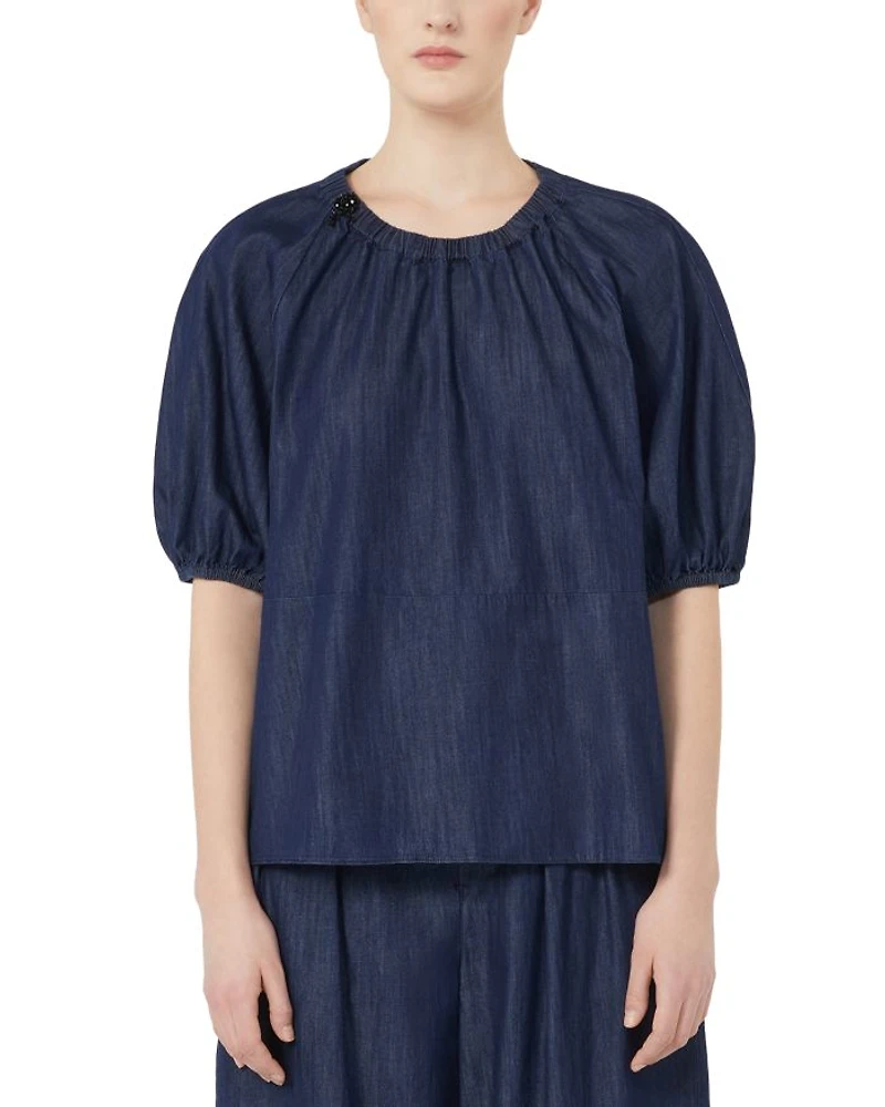 Talia Ballon Sleeve Top