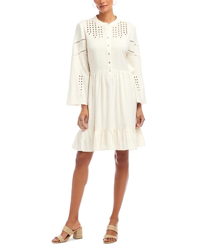 Tiered Flare Sleeve Dress