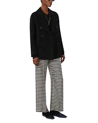 Rieti High Rise Silk Pants
