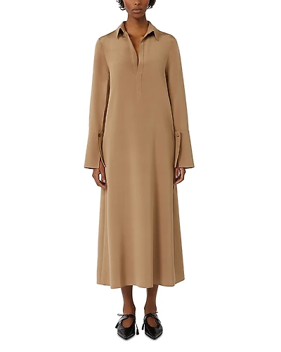 Max Mara Ossola Hazelnut Brown Dress