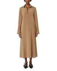 Max Mara Ossola Hazelnut Brown Dress