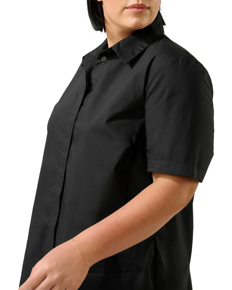 Obsidian Shirt Dress