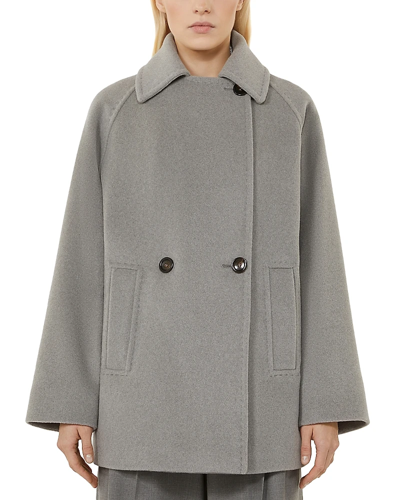 Max Mara Studio 2 Ariano Wool Pea Coat