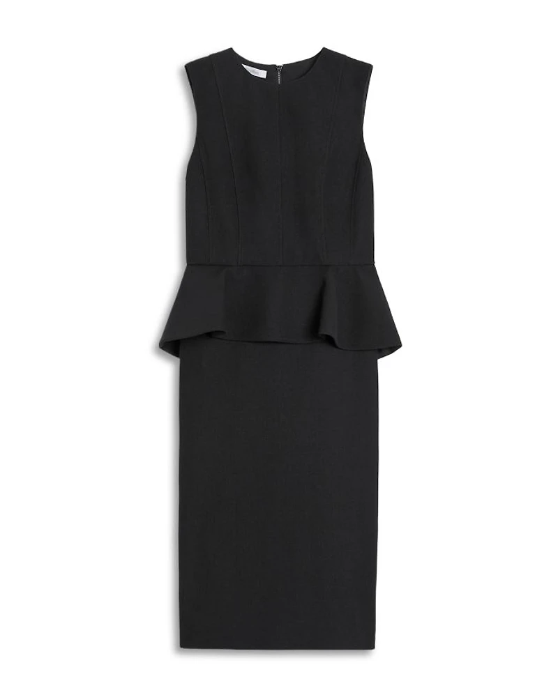 Cosmos Black Jersey Dress
