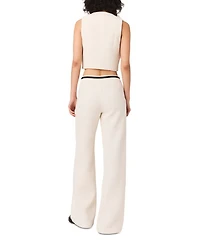 Tweed Effect Trousers