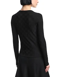 Textured Knit Top