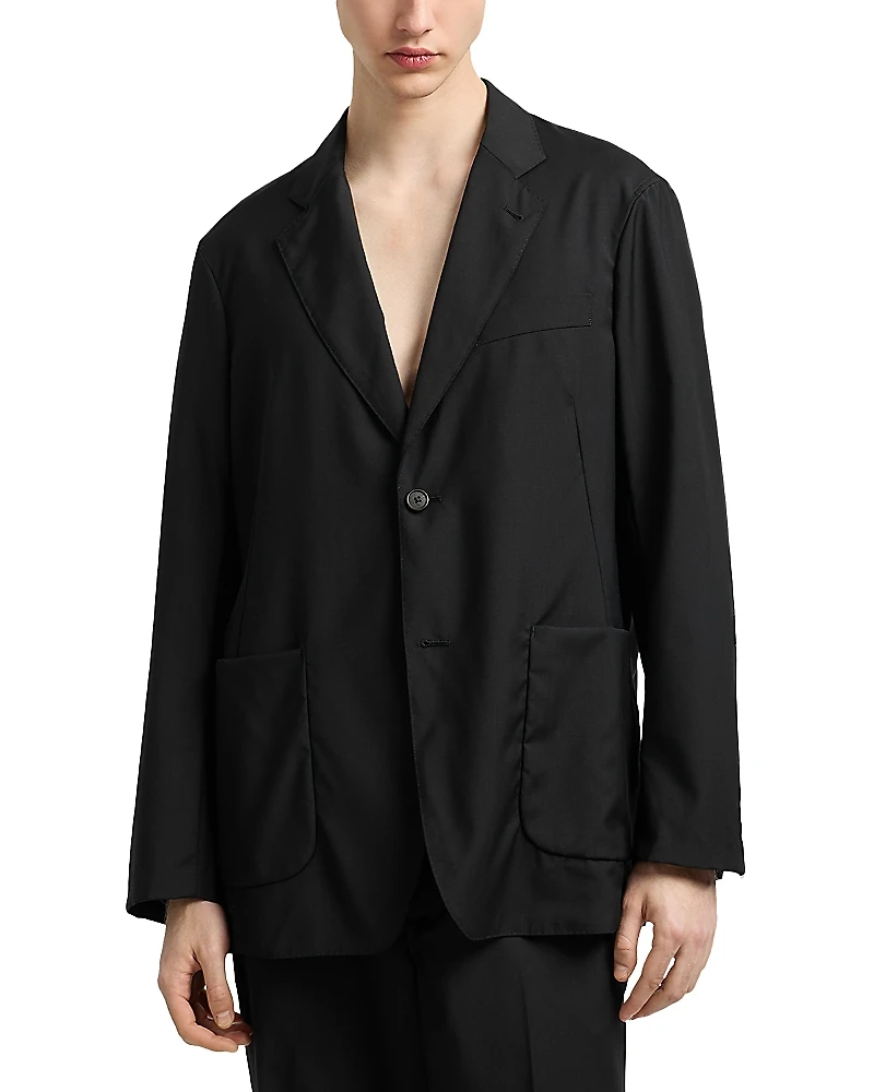 Emporio Armani Notch Lapel Blazer
