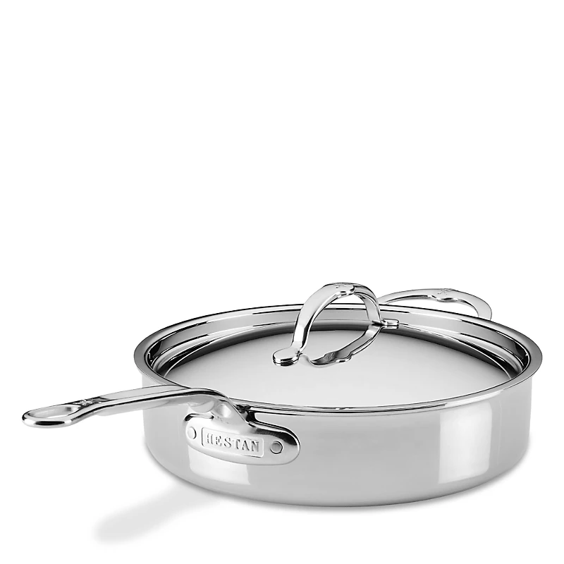 Hestan ProBond Luxe Quart Professional Clad Stainless Steel Saute Pan with Lid