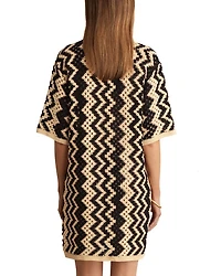 Natalie Knitted Crochet Dress