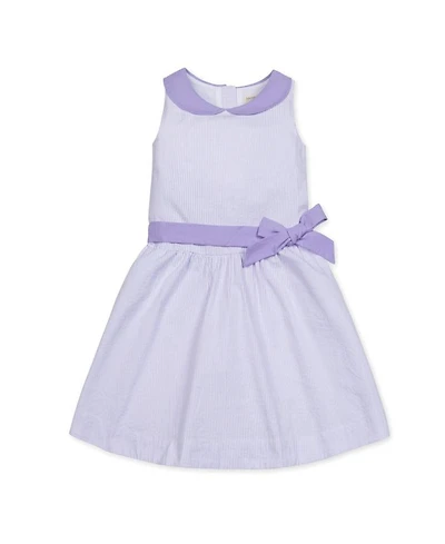 Girls' Peter Pan Collar Seersucker Dress - Baby, Little Kid, Big Kid