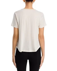 Cotton Short Sleeve Crewneck Tee