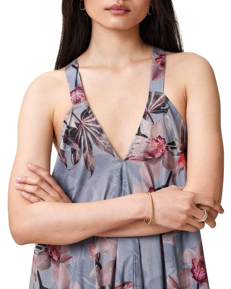 Lil Floral Asymmetric Dress