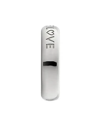 Sterling Silver Blind for Love Polished Band