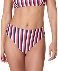 Women's 90s High Waisted Cheeky Bikini Bottom