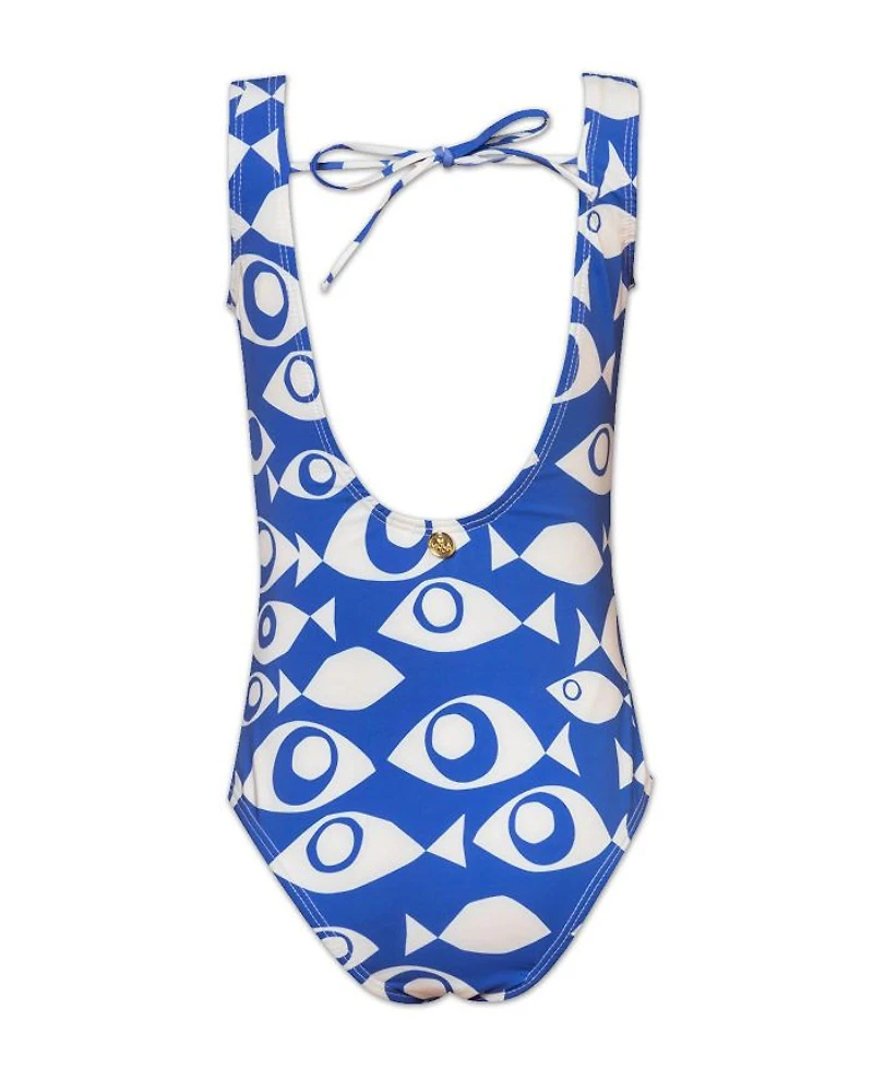 Girls' Pisces Waves Ali Swimwear One Piece - Little Kid, Big Kid