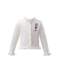 Rachel Riley Girls' Eloise Embroidered Cardigan - Baby, Little Kid