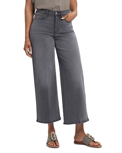 Brodi High Rise Wide Leg Ankle Jeans Frontera Bluffs