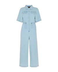 Short Sleeve Utility Jumpsuit