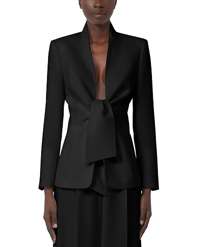 Ghiotto Tie Front Jacket