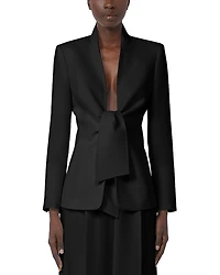 Max Mara Ghiotto Tie Front Jacket
