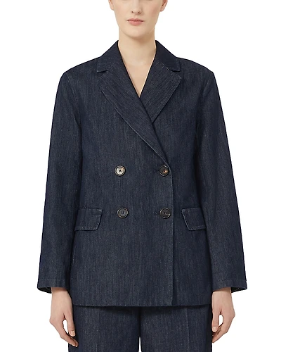 Max Mara Sara Denim Blazer