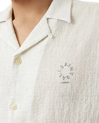 Admon Relaxed Fit Short Sleeve Camp Shirt