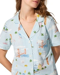 San Francisco Shorty Pajama Set