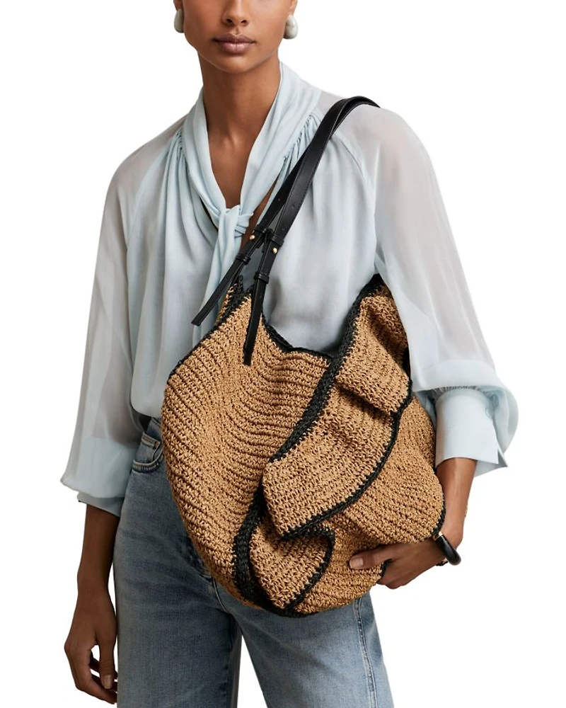 Olescha Ruffle Tote