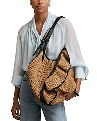 Olescha Ruffle Tote