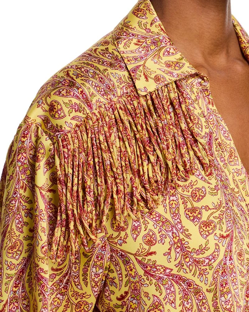 Fringe Charming Paisley Shirt