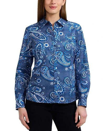 Hampton Paisley Print Shirt
