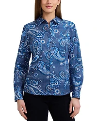 Hampton Paisley Print Shirt