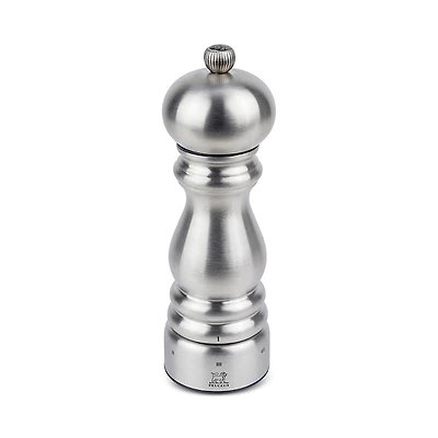 Peugeot Paris u'Select Zirlion Salt Mill, Stainless Steel, 7