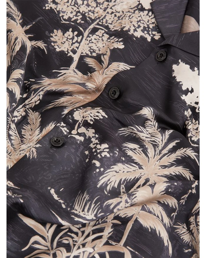 Yoshi Printed Cuban Shirt