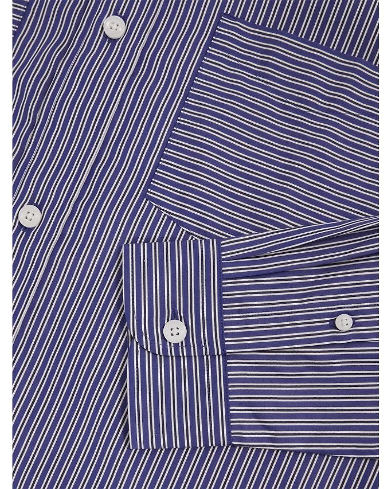 Hendrixon Regular Fit Striped Poplin Shirt