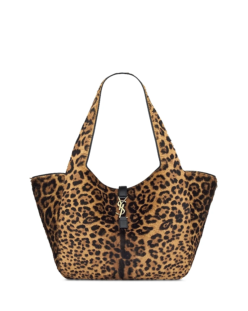 Saint Laurent Le 5 A 7 Bea Pony Hair Shoulder Tote Bag