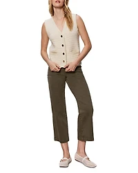 Textured Sweater Vest