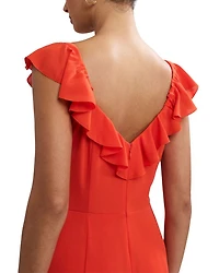 Lianah Ruffled Midi Dress