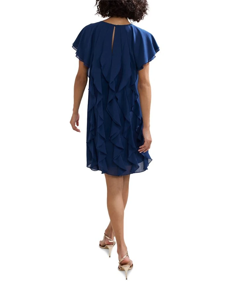 Claudette Ruffled Mini Dress