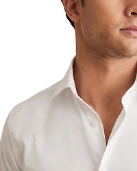 Remote Regular Fit Satin Cotton Shirt