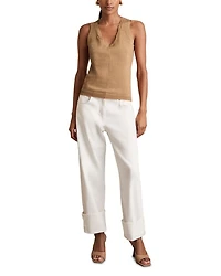 Sia Metallic Top