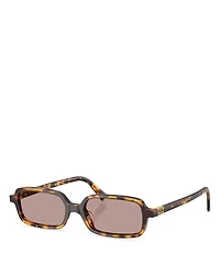 Regard Rectangle Sunglasses, 52mm