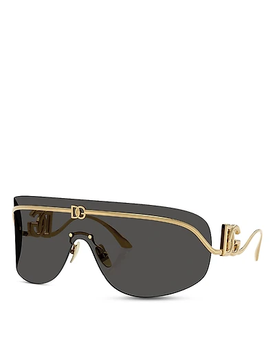 Dolce & Gabbana Pillow Shield Sunglasses, 140mm
