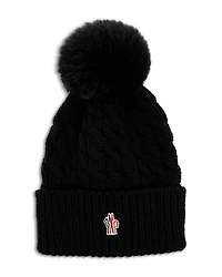 Moncler Wool Pom Pom Hat
