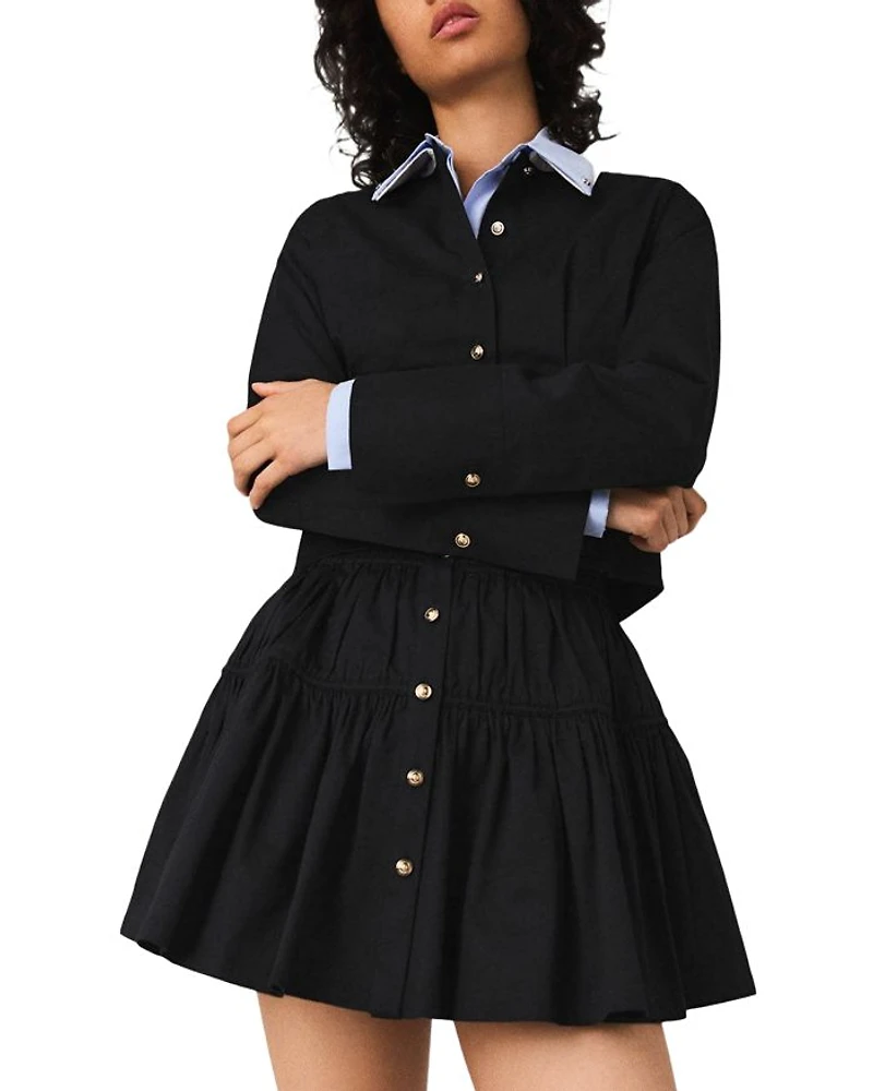 Mini Elasticated Waist Skirt